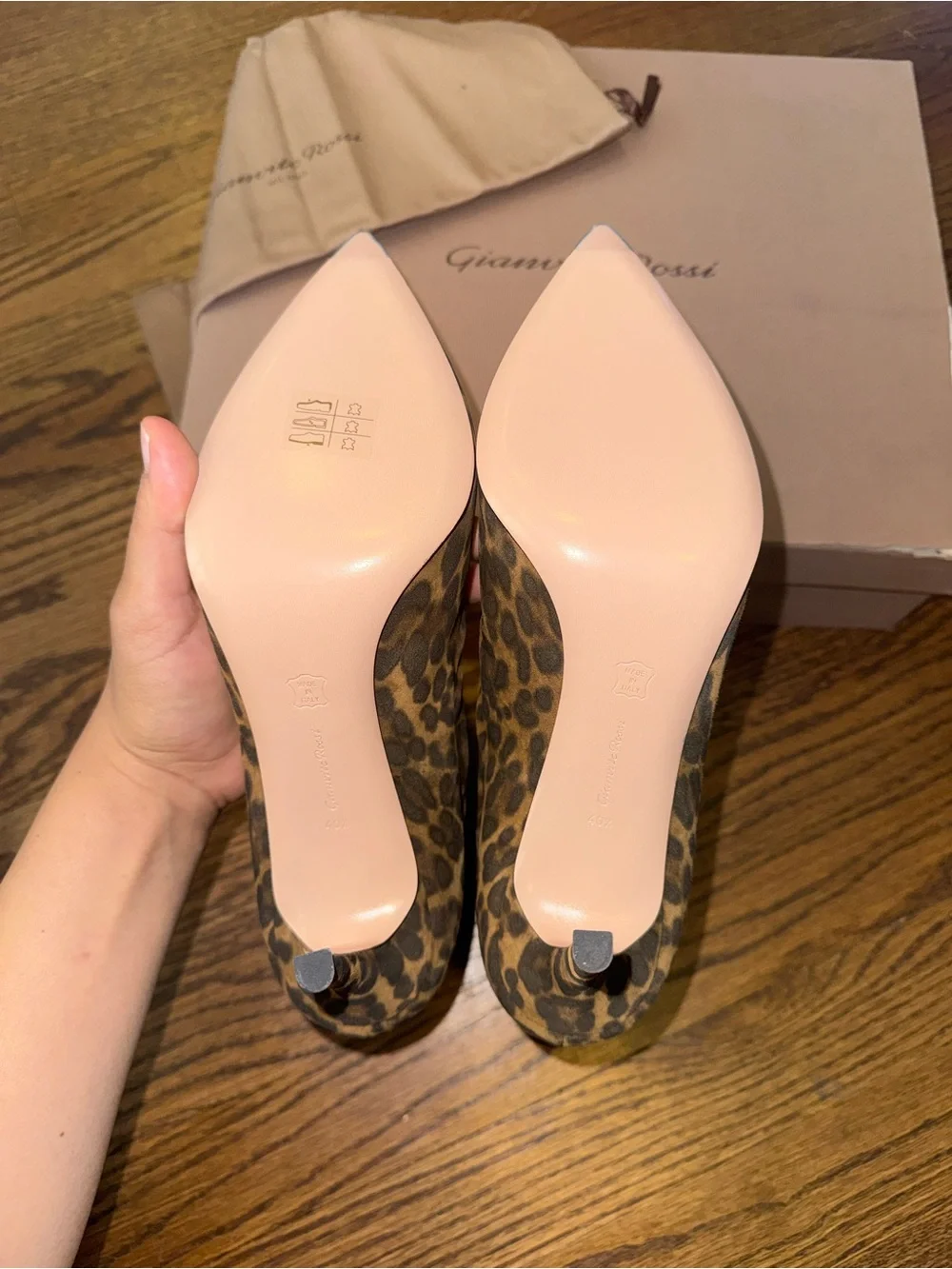 New Size 40.5 Gianvito Rossi Cecile Leopard Boots